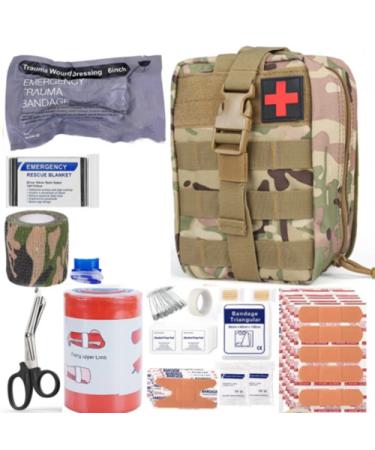 IFAK Kit Trauma Kit Military Medical First Aid Kits with Tourniquet