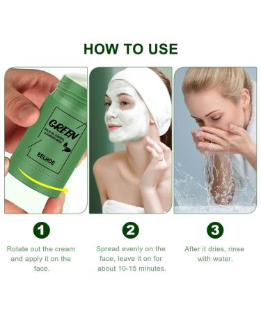 Green Tea Stick Mask for Deep Cleanse  Acne & Blackhead Control - Buy Online on GoSupps.com