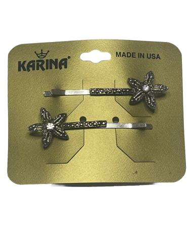 Vintage karina hair clip - Flower Star - Pack of 2 - Buy Online on GoSupps.com