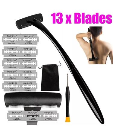 Man Back Razor Shaver Groomer Body Hair Removal Trimmer Long Handle Manscaping