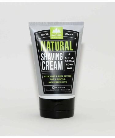 Pacific Shaving Company Natural Shaving Cream - 3.4 Oz. - Pack Of 2