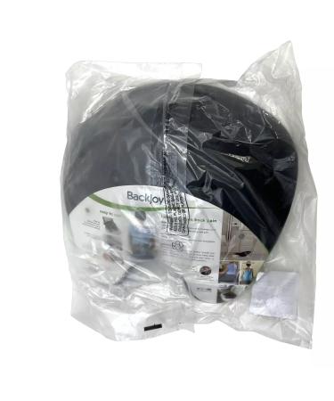BackJoy SitSmart Fabric Posture Cushions | Lumbar Support for Lower Back Pain | Improve Posture | Car/Office/Hard Surface/Desk Chairs | For Adults (Core Traction, Black) - Buy Online on GoSupps.com