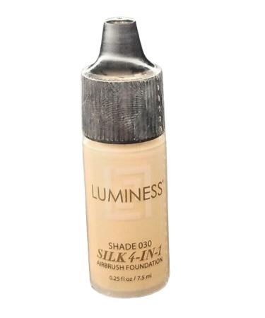 Luminess Air Silk 4 in 1 Airbrush Foundation Shade 030 0.25 Fl Oz Shade 030 0.25 Ounce (Pack of 1)