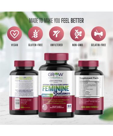 Balance Complex Vaginal Health Probiotics for Women Supplement NEW, 60 Capsules - Buy Online on GoSupps.com