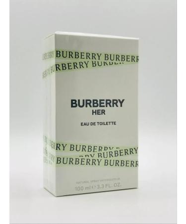 Burberry Her Women Perfume Edt Spray 3.3 Oz