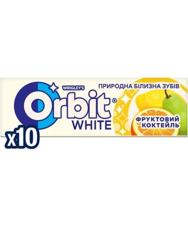 10 Pack Wrigley’s Orbit Fruit Cocktail Chewing Gum - Buy Online on GoSupps.com
