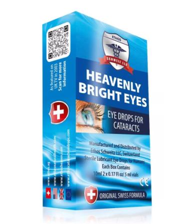 Ethos Bright Eyes NAC Eye Drops for Cataracts - 1xBox 10ml