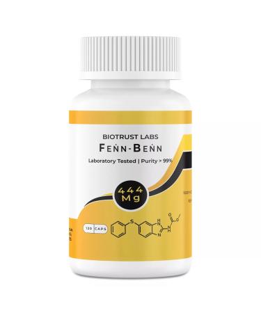 fenbendazo BioTrustLabs - 99% Purity - 444mg - 120 CT