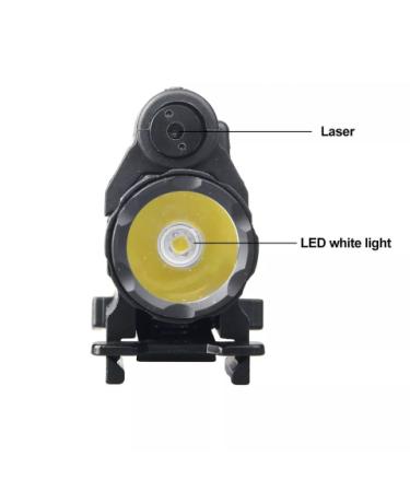 Red Laser Sight Gun Flashlight Strobe Light - Buy Online on GoSupps.com