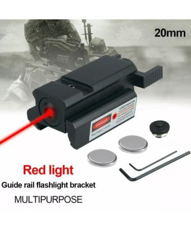 Red Laser Sight Gun Flashlight Strobe Light - Buy Online on GoSupps.com