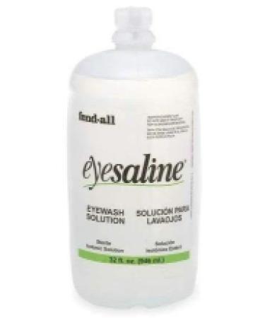 Eyesaline Eyewash Saline Solution - Pack of 2 - 32 Fl Oz. - Buy Online on GoSupps.com