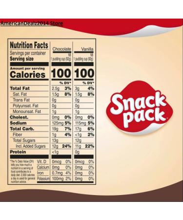 Snack Pack Pudding Variety Pack - 36 Count - 3.25 Oz. - Buy Online on GoSupps.com