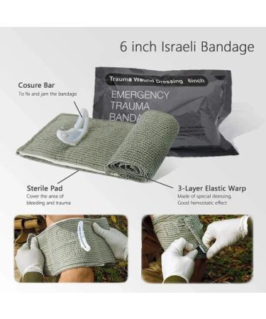 IFAK Kit Trauma Kit Military Medical First Aid Kits with Tourniquet - Buy Online on GoSupps.com