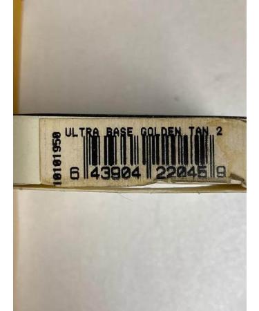 Joe Blasco Cosmetics Ultrabase Cream Foundation brush golden tan 2 - Buy Online on GoSupps.com