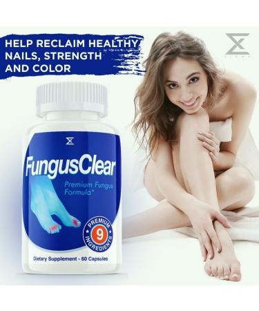 Fungus Clear Probiotic Pills - Advanced Formula for Fish & Nail Fungus - 1 Pack (30 Days Supply) - Buy Online on GoSupps.com