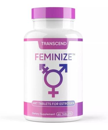 FEMINIZE TRANSCEND HRT PILLS FOR ESTROGEN 5 BOTTLES TRANS WOMEN BRAND NEW SEALED - Buy Online on GoSupps.com
