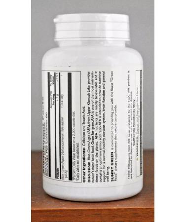 Sunny Green Blue-Green Algae 120 Tablets - Natural Superfood for Energy & Wellness - Buy Online on GoSupps.com