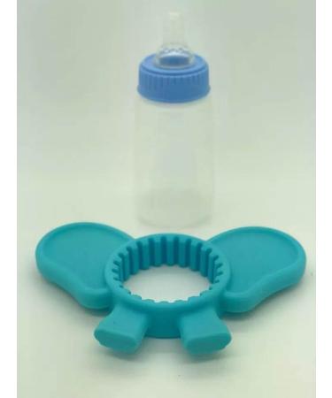 Lil Helpers Baby Bottle Handle Grips Teether Elephant Ears - Pack Of 2 - Buy Online on GoSupps.com