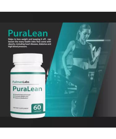 Nutra City Official PuraLean Detox Pills - PureLean Weight Loss Supplement | 60 Capsules, 1 Month Supply - Buy Online on GoSupps.com