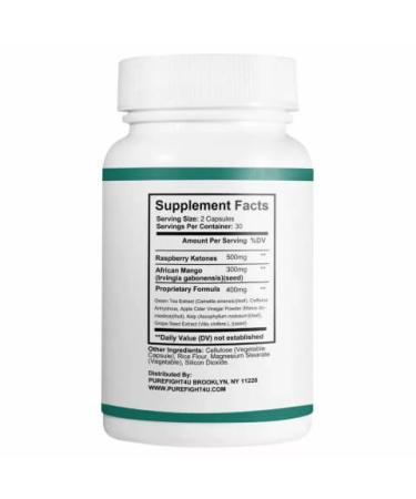 Nutra City Official PuraLean Detox Pills - PureLean Weight Loss Supplement | 60 Capsules, 1 Month Supply - Buy Online on GoSupps.com