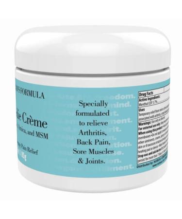 nubeau.nutraceuticals Menthol Pain Relief Anti Inflammatory Therapy Cream - 3 Oz. - Buy Online on GoSupps.com