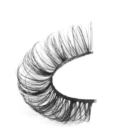 Natural Look False Eye Lashes 3D Faux Mink 15MM - Buy Online on GoSupps.com