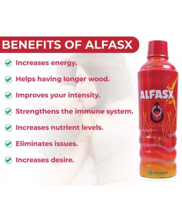 Alfasx + SexMax Pills Stamina Strength - 550ml - Buy Online on GoSupps.com