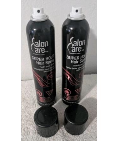 Salon Care SUPER HOLD Hair Spray - Pack of 2 - 11 Oz. - Buy Online on GoSupps.com