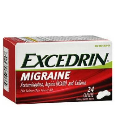 Excedrin Migraine - 24 COATED CAPLETS