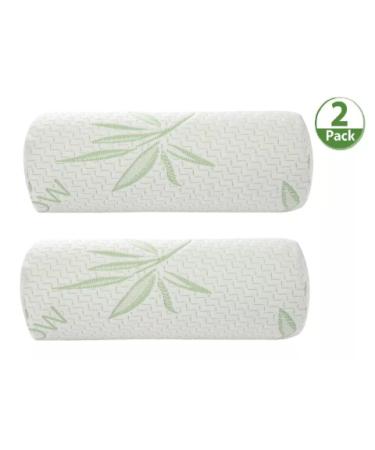 Cylinder Neck Roll Cervical Bolster Round Bamboo Pillows - Buy Online on GoSupps.com
