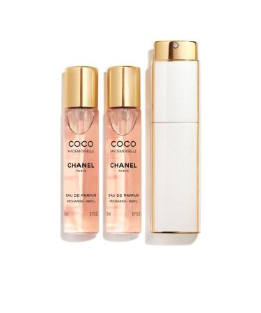 CHANEL COCO MADEMOISELLE Eau de Parfum Twist and Spray - 3 x 0.7 oz