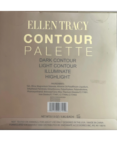 Ellen Tracy Contour Palette - Light Contouring Makeup Kit - Buy Online on GoSupps.com