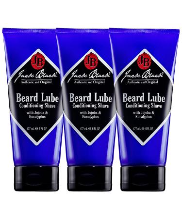 Jack Black Beard Lube Conditioning Shave - 3 Pack - 3 x 6.0 oz
