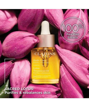 Shop Clarins Lotus Balancing & Hydrating Face Treatment Oil - 1 oz Online - Best Price & International Shipping - Buy Online on GoSupps.com