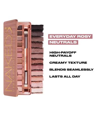 Shop Urban Decay Naked3 Soft Pink Eyeshadow Palette - 12 x 0.05 oz/ 1.41 gNaked3 Online - Best Price & International Shipping - Buy Online on GoSupps.com