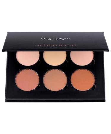 Anastasia Beverly Hills Bronze & Highlight Powder Contour Kit - 6 pans x 0.11 oz/ 3.12 g Light to Medium