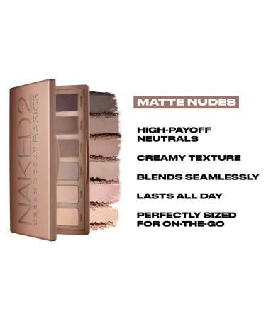 Shop Urban Decay Naked2 Basics Matte Eyeshadow Palette - 6 x 0.05 oz/ 1.4 gNaked Basics 2 Online - Best Price & International Shipping - Buy Online on GoSupps.com