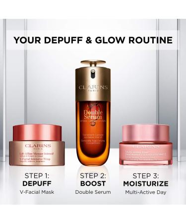 Shop Clarins V-Facial Instant Depuffing Face Mask - 2.5 oz/ 74 mL Online - Best Price & International Shipping - Buy Online on GoSupps.com