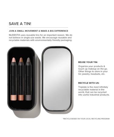 Shop NUDESTIX Nude Metallics For Eyes - 3 x .088 oz/ 2.5 g Online - Best Price & International Shipping - Buy Online on GoSupps.com