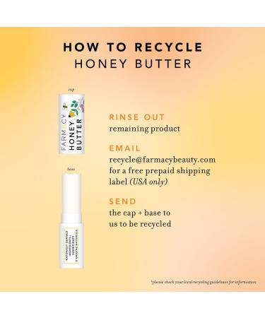 Shop Farmacy Honey Butter Beeswax Lip Balm - 0.12 oz/ 3.4 g Online - Best Price & International Shipping - Buy Online on GoSupps.com