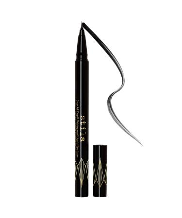 stila Stay All Day Waterproof Liquid Eye Liner - Micro Tip - .016 oz / 0.5 mL Intense Black - jet black