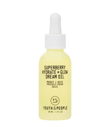 Youth To The People Superberry Hydrate + Glow Dream Oil with Squalane and Antioxidants - 1 oz / 30 ml