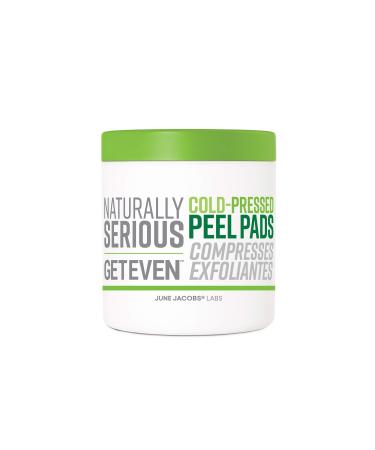 Naturally Serious Get Even Cold-Pressed Peel Pads - 60 pads