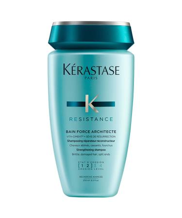 K rastase Resistance Strengthening Shampoo for Damaged Hair from Heat Styling - 8.5 oz/ 250 mL