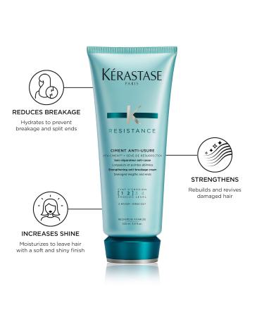 Shop K rastase Resistance Strengthening Conditioner for Damaged Hair from Heat Styling - 6.8 oz/ 200 mL Online - Best Price & International Shipping - Buy Online on GoSupps.com
