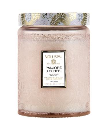 Shop VOLUSPA Panjore Lychee Glass Jar Candle - 18 oz/ 510 g 1-wick Candle Online - Best Price & International Shipping - Buy Online on GoSupps.com