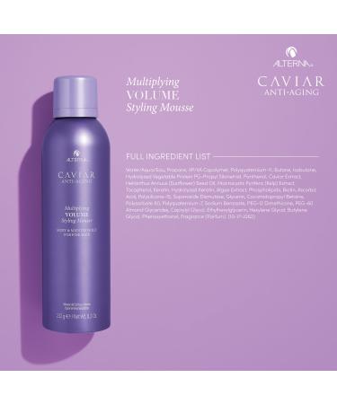 Shop ALTERNA Haircare CAVIAR Anti-Aging Multiplying Volume Styling Mousse Online - Best Price & International Shipping - Buy Online on GoSupps.com