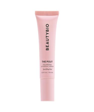 BeautyBio The Pout Sparkling Ros Hyaluronic Acid Collagen Plumping Lip Serum - 0.5 oz/ 15 mL