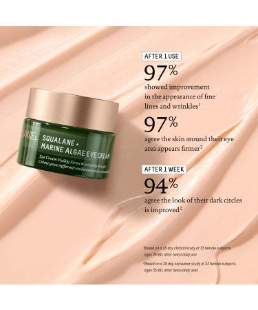 Shop Biossance Squalane + Marine Algae Eye Cream for Fine Lines & Dark Circles - 0.5 oz / 15 mL Online - Best Price & International Shipping - Buy Online on GoSupps.com