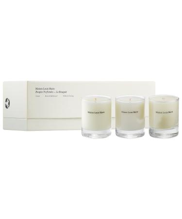Maison Louis Marie Le Bouquet Candle Trio Set - 3 x 2.5 oz